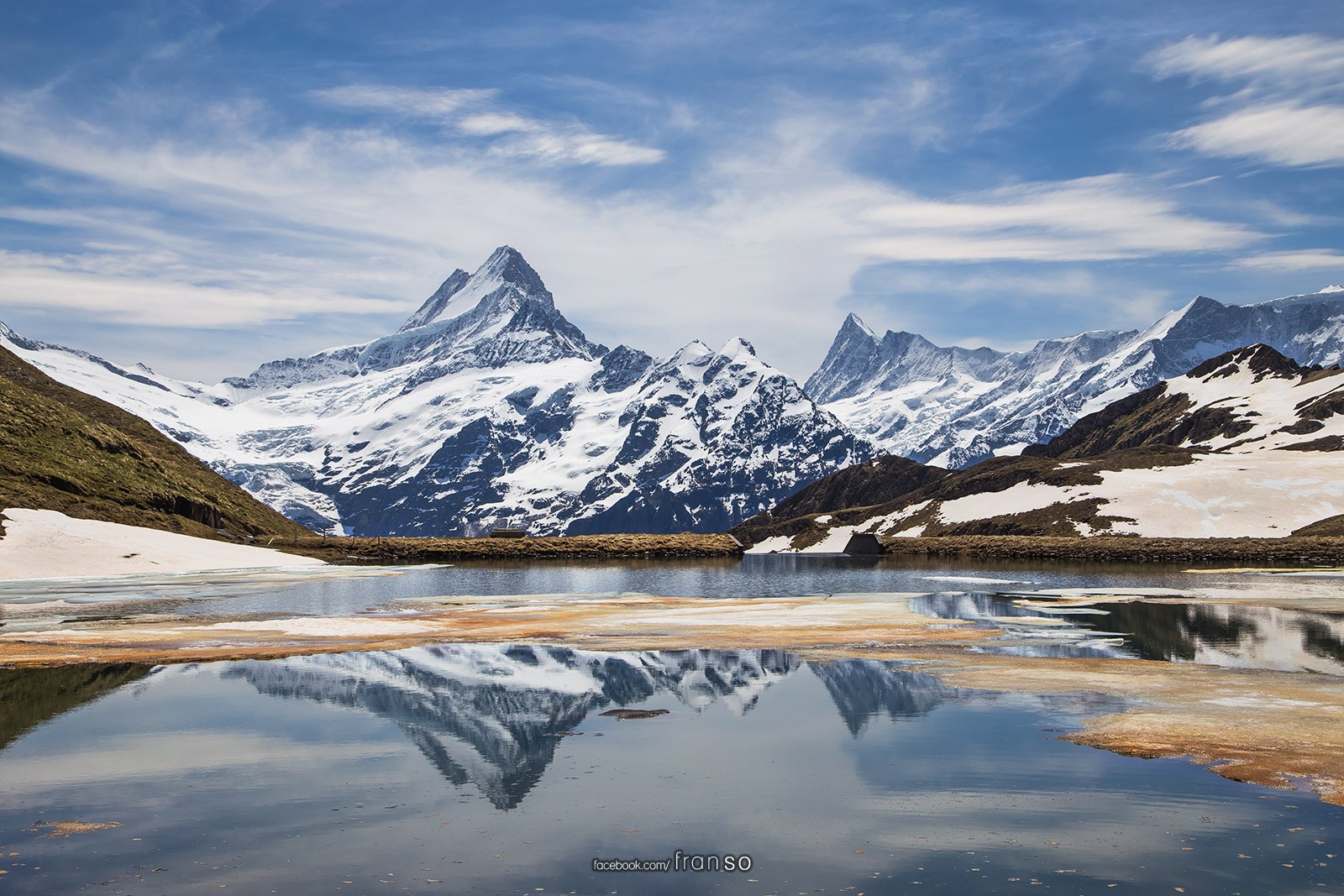 Landscape | Switzerland | Reflection  | Taken at Bachalpsee