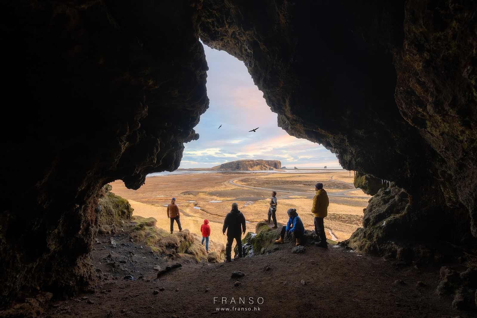 Landscape | Oversea | Hidden cave in Iceland  | 