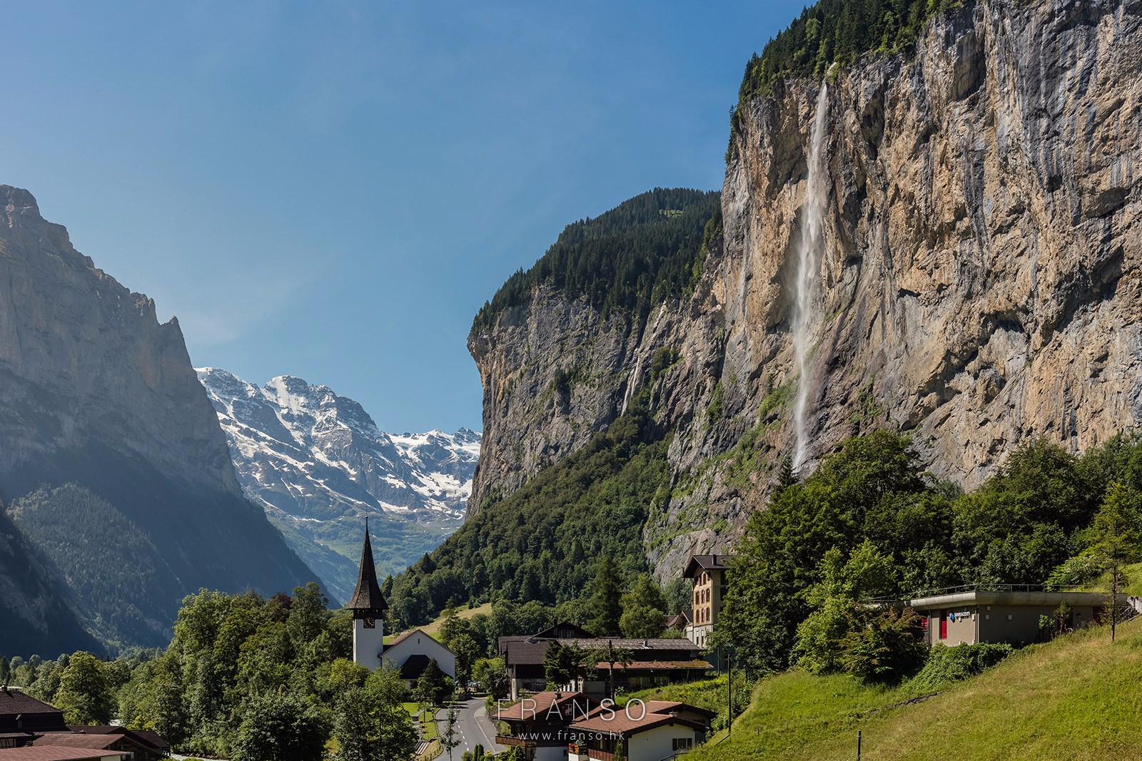 Landscape | Switzerland | Lauterbrunnrn  | Waterfall of Lauterburnnen