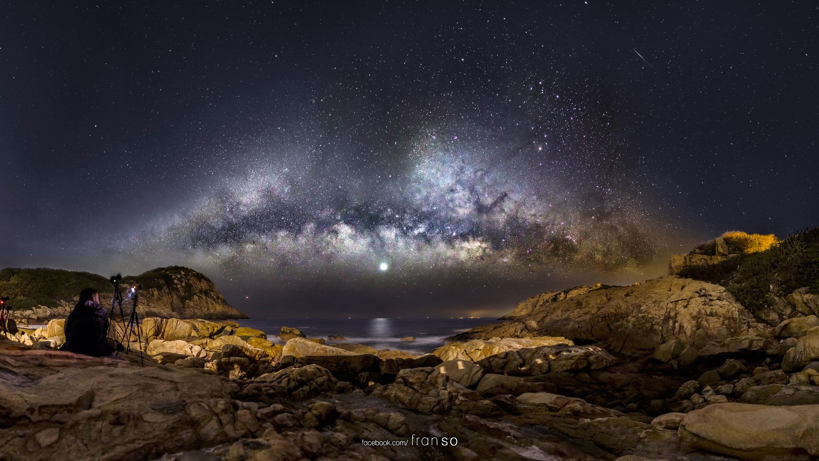 Starscape and Milkyway | Hong Kong | Milkyway over Venus  | Shek O