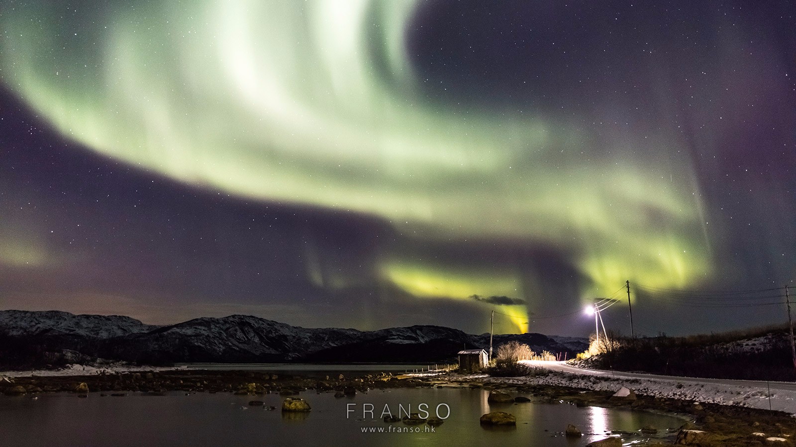 Landscape | Oversea | Aurora  | Lanabukt, Norway