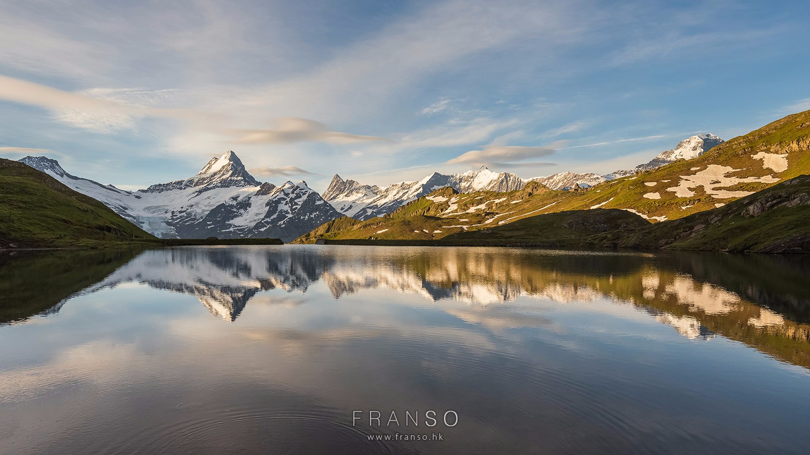 Landscape | Switzerland | Bachalpsee in the morning  | Berner Oberland